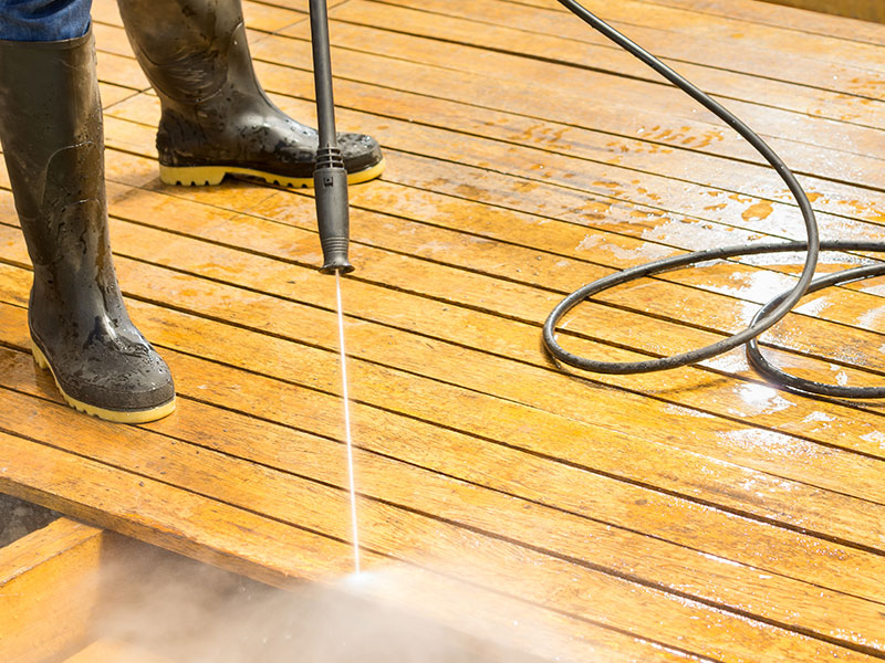 Deck Washing